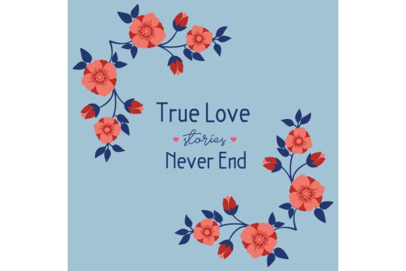 Download Elegant True Love Poster Template Design - Template Collection